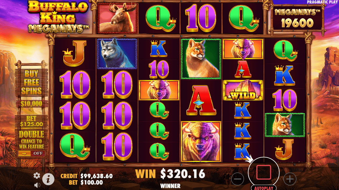 Qual é o recurso especial do jogo Buffalo King Megaways