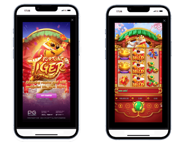 Fortune Tiger em Dispositivos Móveis