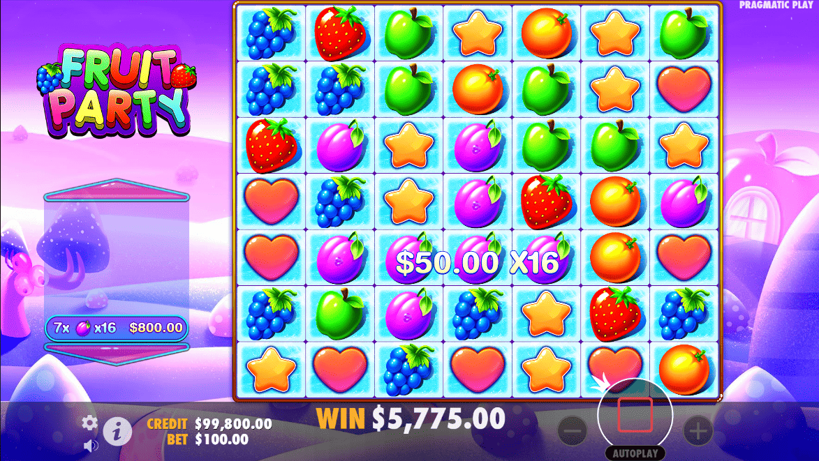 Fruit Party: diversão explosiva com frutas