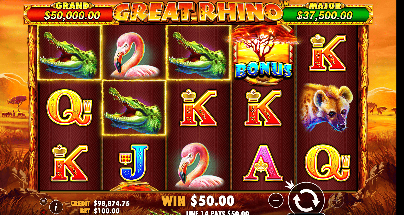 Great Rhino Slot