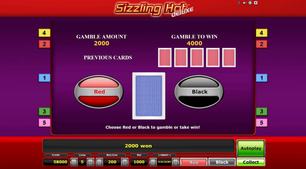 Mecânicas Especiais do Jogo Sizzling Hot Deluxe