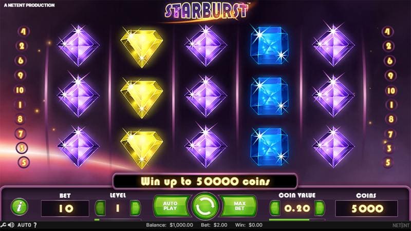 Como jogar Starburst - Guia passo a passo