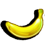 Banana - símbolo - Sweet Bonanza 1000